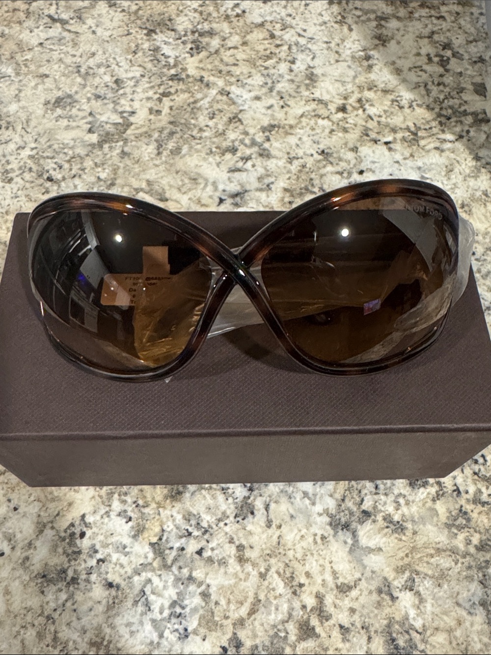 Tom Ford Bettina Dark Havana Sunglasses